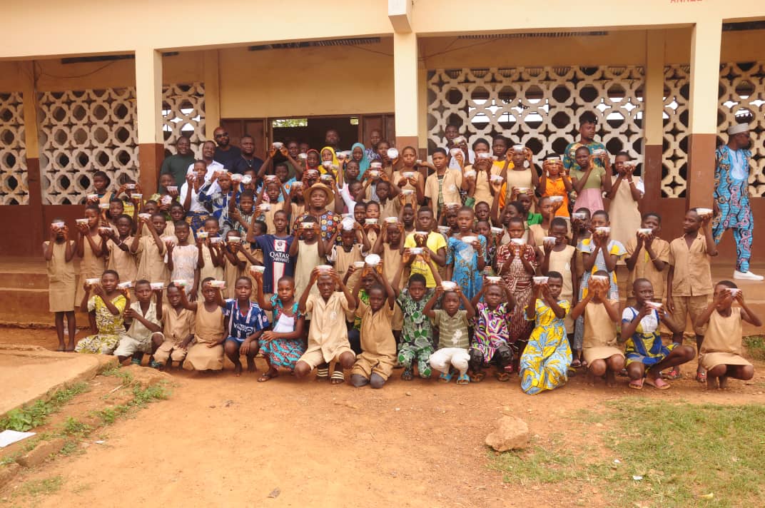 Sylvain ZOMBO Appuie Les Candidants Au CEP