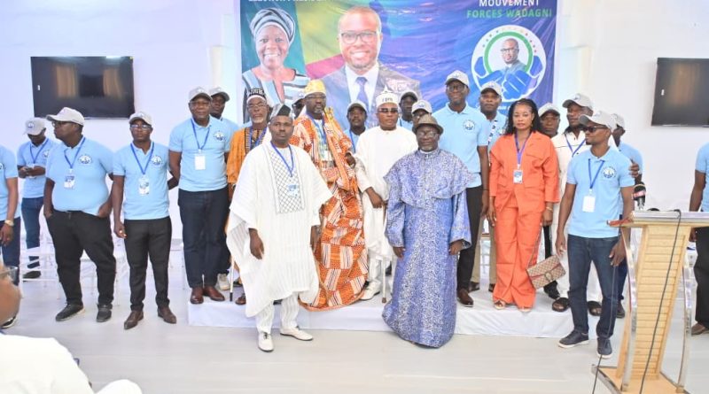 Le président de la FOPA Gilbert DAKE DJOKESS bénit le lancement du mouvement “Forces Wadagni –Le Bénin en marche”