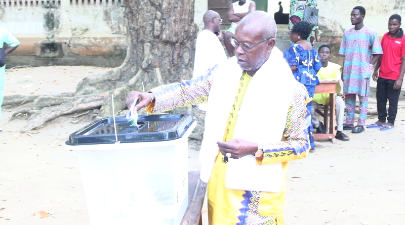 Législatives et communales 2026 : Dakpè Sossou accomplit son devoir civique à Glo