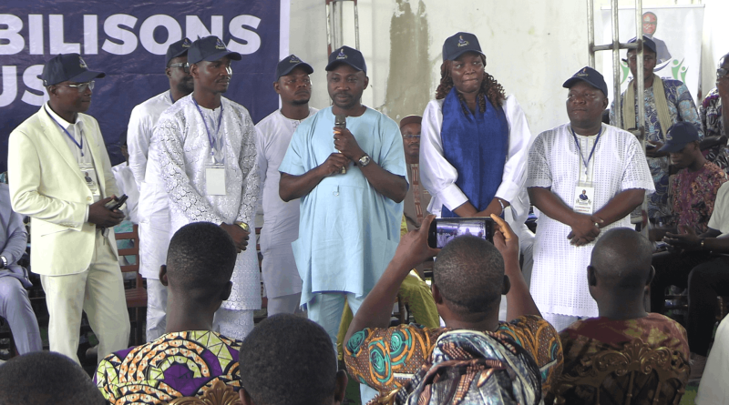 Sortie officielle de la Plateforme Jeunesse Wadagni à Sèmè-Kpodji : Laurent Zomaï et ses pairs lancent la machine victorieuse