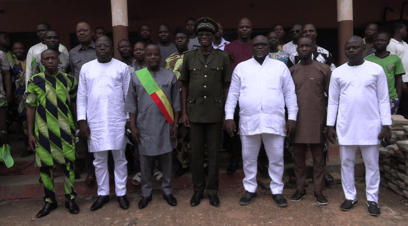 Hyppolite Natabou investi dans ses fonctions de maire