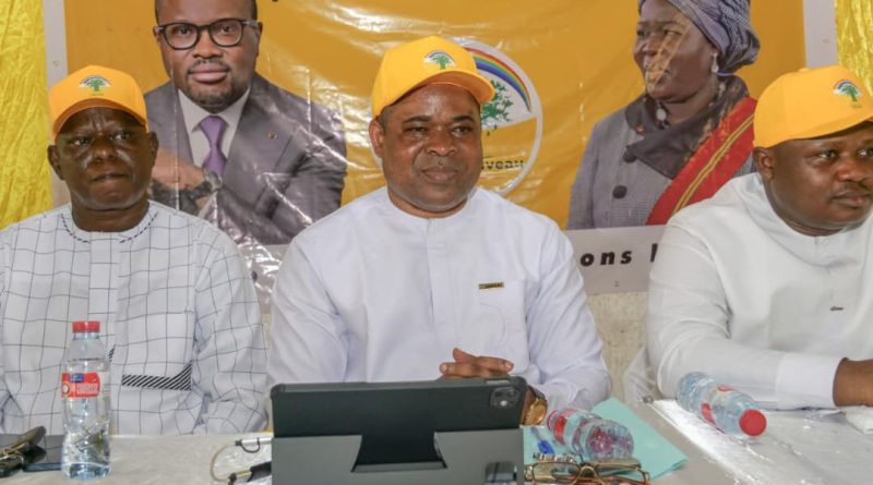 Sous l’impulsion de Borgia Santos N’Boukè et Parfait Gbokedè, la jeunesse UP-R s’unit pour la victoire de Wadagni–Talata