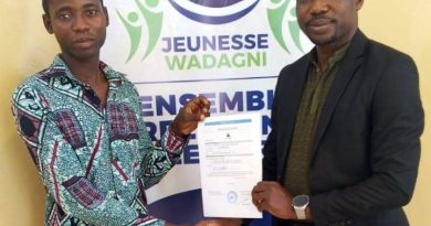 La Jeunesse WADAGNI et le Mouvement BÉNIN PERFORMANT en ordre de bataille pour le 12 avril