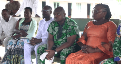 Borgia Santos N'BOUKE apporte son soutien aux malades mentaux