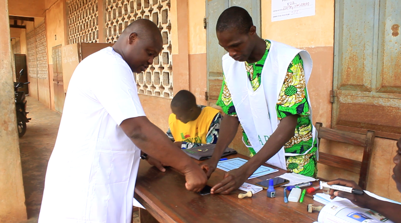 ‎Présidentielle d'avril 2026 : Borgia Santos N'Bouke a voté à Dogbo