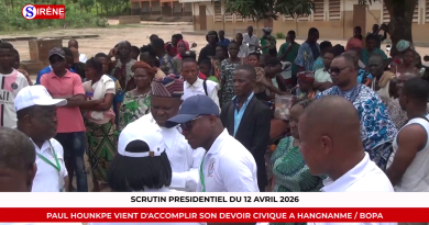 ‎Élection présidentielle 2026 : Paul Hounkpè vote à Bopa