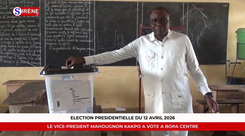 Élection présidentielle 2026 : Mahougnon Kakpo vote à Bopa