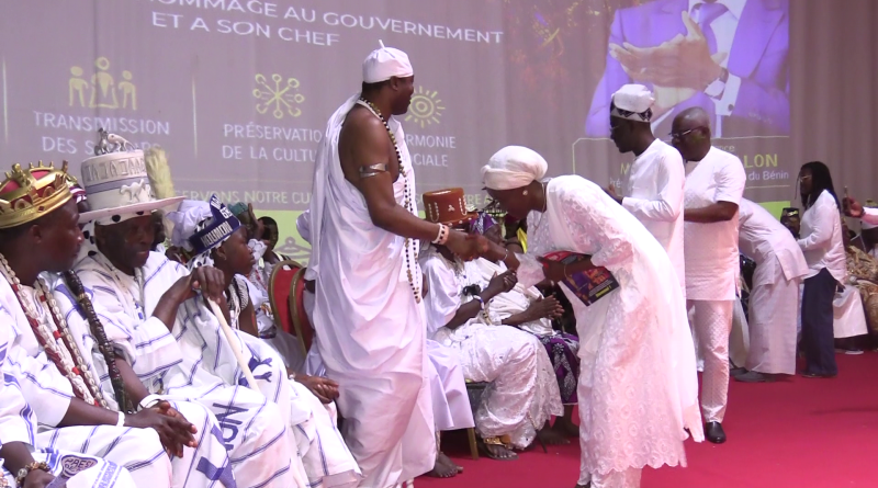 Le Vodun honore le président Patrice Talon : L'État et la tradition scellent dix ans d'alliance