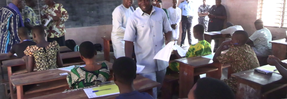 Examen BEPC 2026 à Lokossa : John Hounza a lancé les épreuves écrites au centre du CEG3 de Lokossa