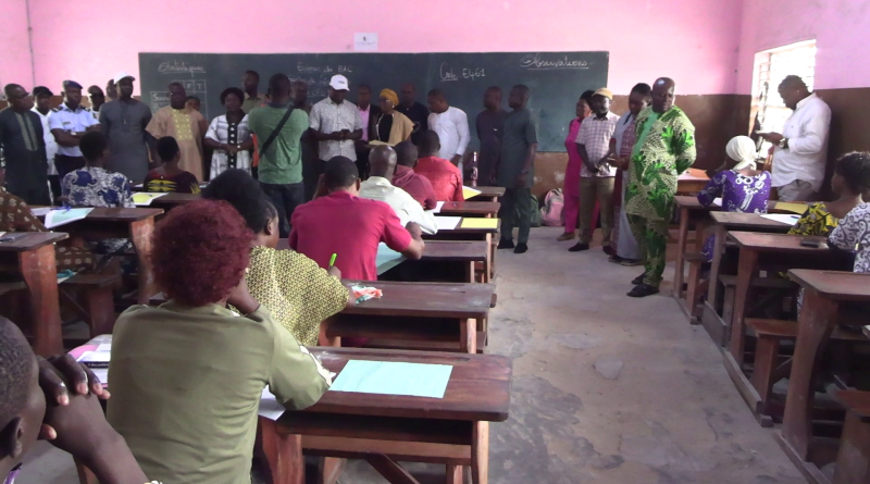 Baccalauréat 2026 à Ouidah : La PAM Sabine Jocelyne Fourn lance les épreuves au CEG Pahou